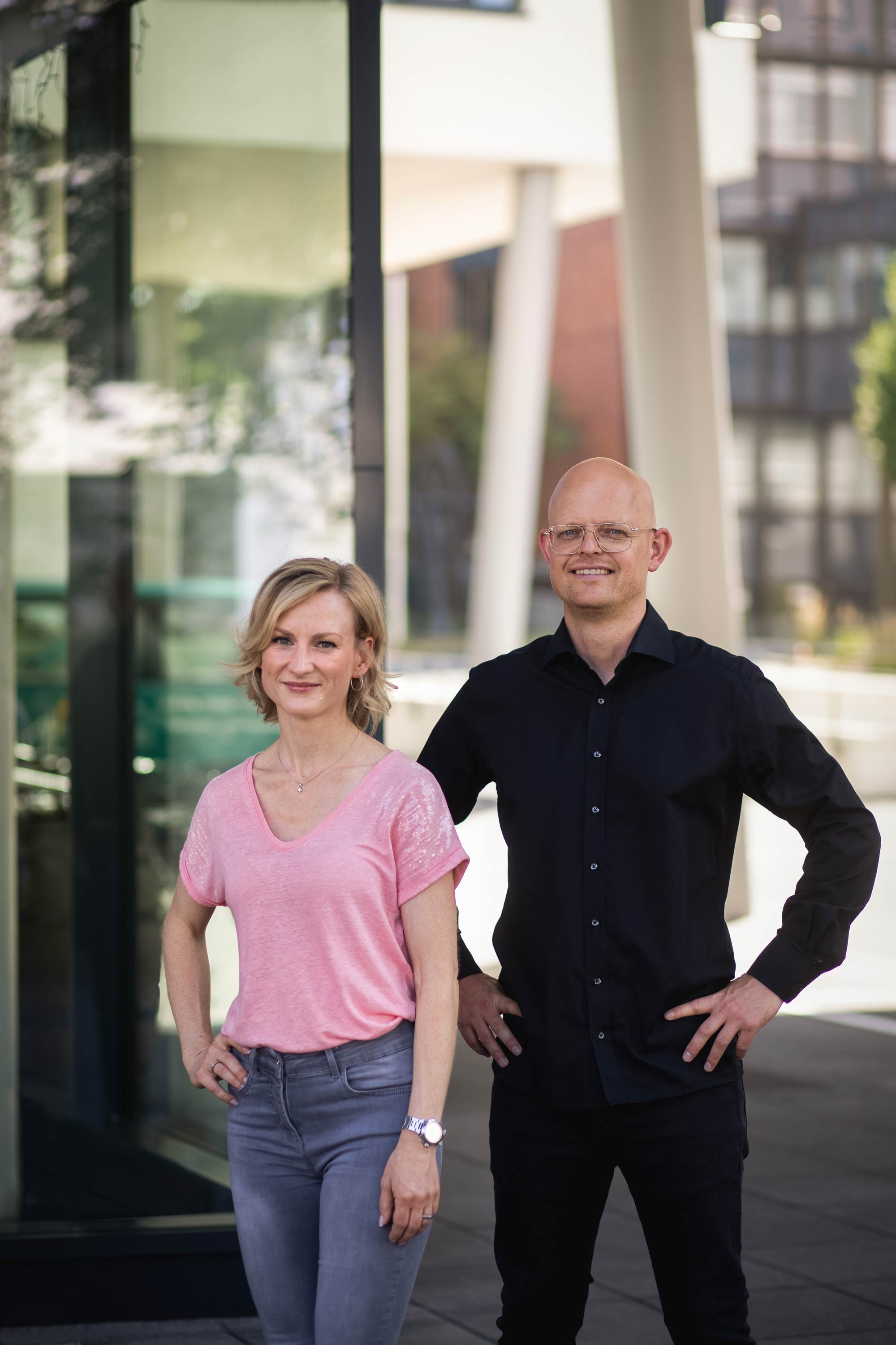 Sophie Bermüller mit Matthias Niemeyer