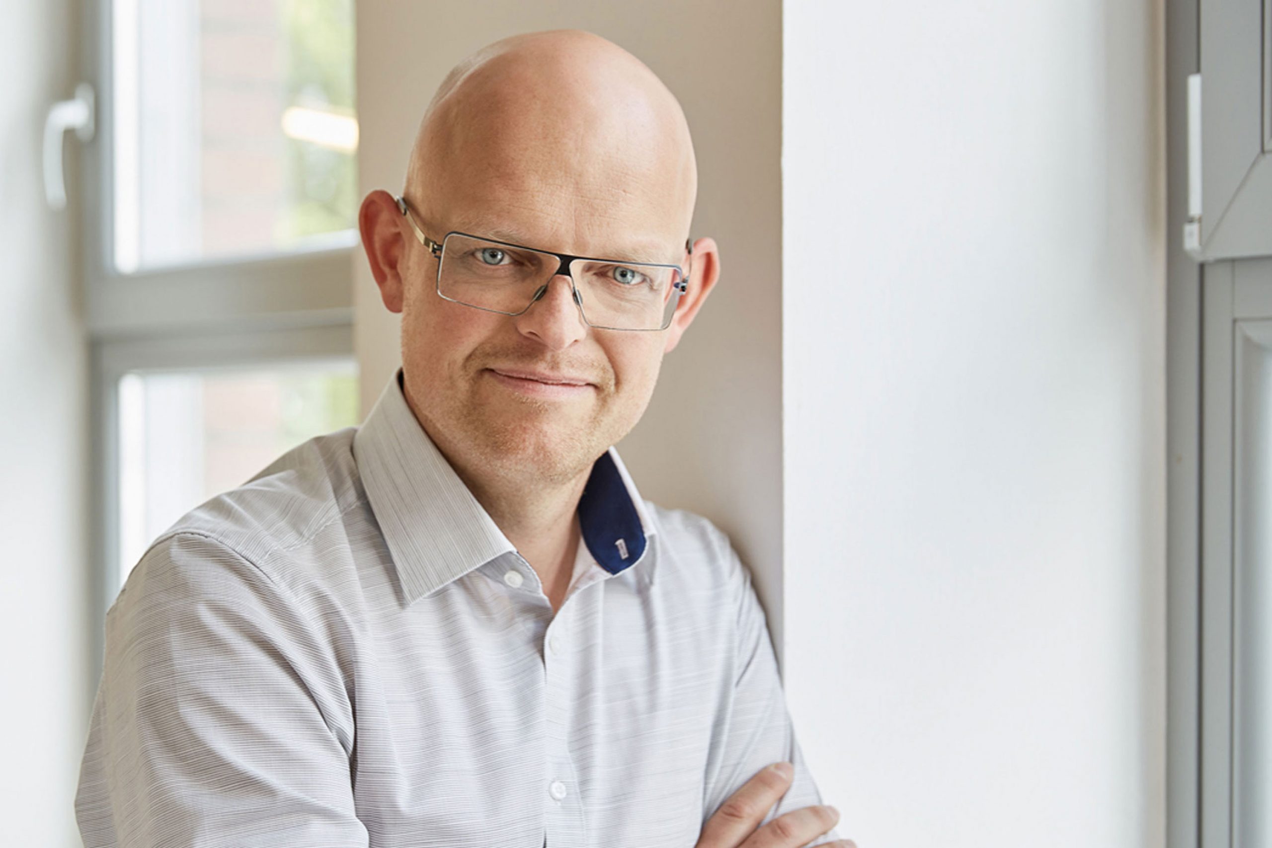 Matthias Niemeyer aus dem Team der Bermüller+Niemeyer Architekturwerkstatt.