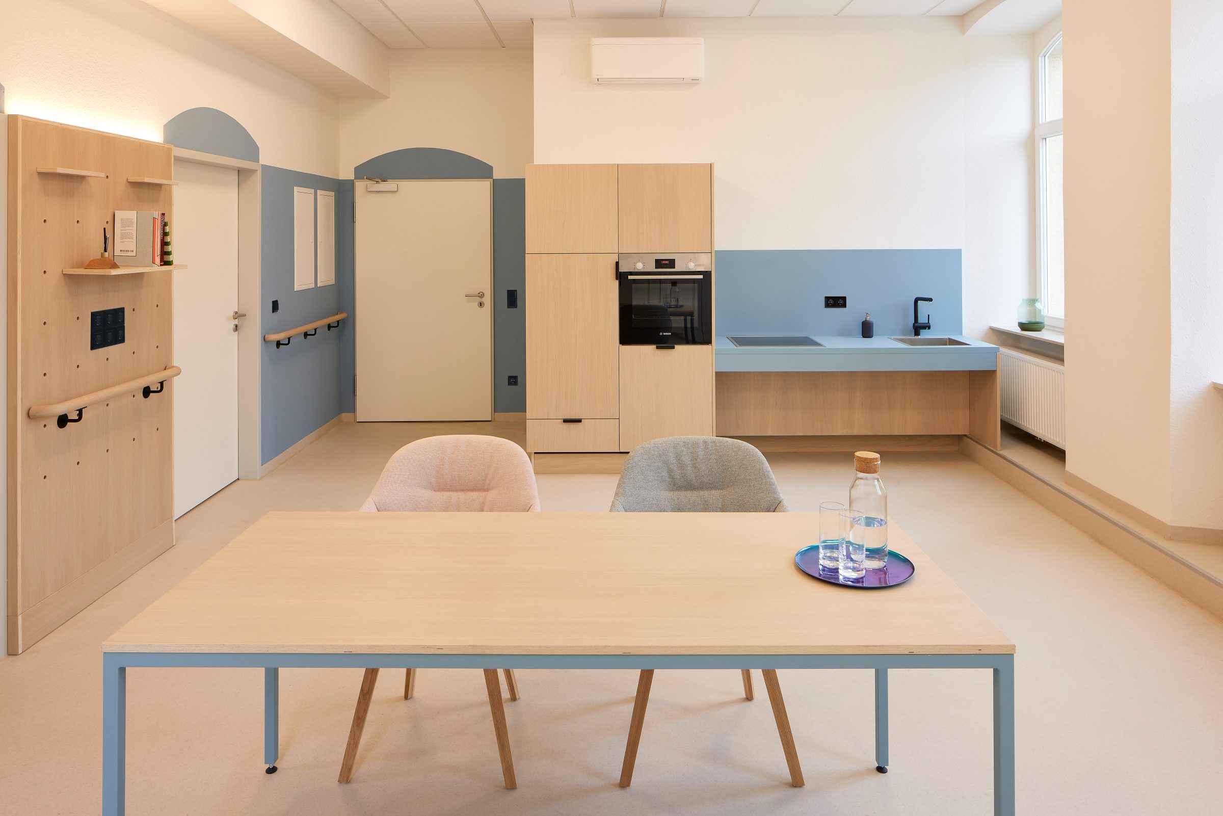 Pflegeheim Untergrombach Ansicht Innenraumgestaltung