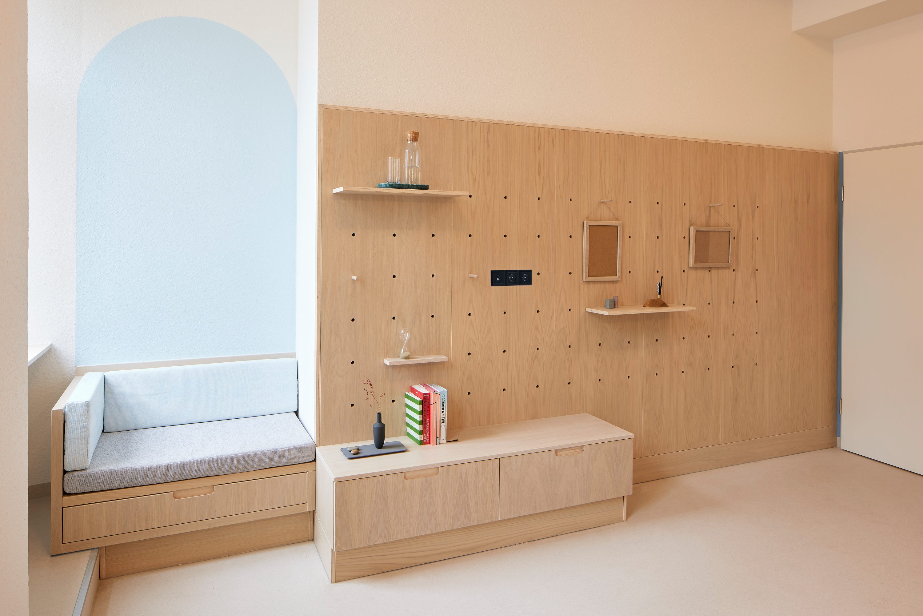 Pflegeheim Untergrombach Ansicht Innenraumgestaltung